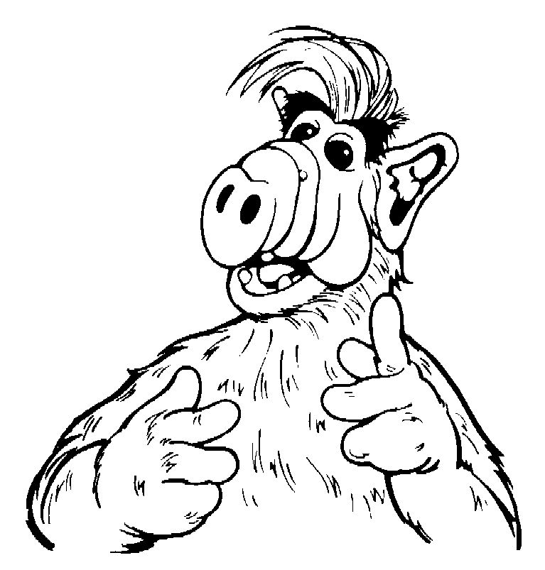 Kids-n-fun.com | 11 coloring pages of Alf