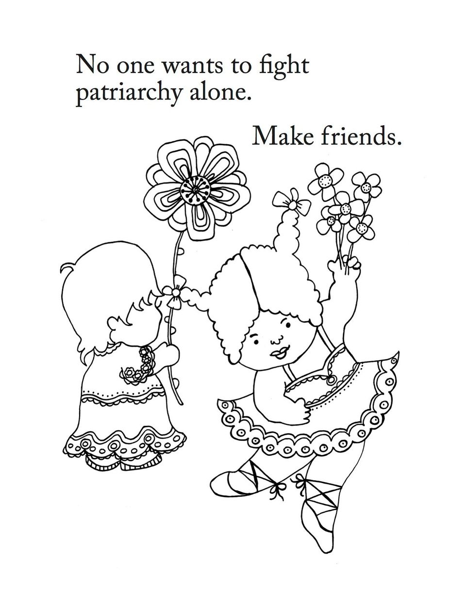 Rad Coloring Book Busts Gender Stereotypes With Awesome Images | HuffPost  Life
