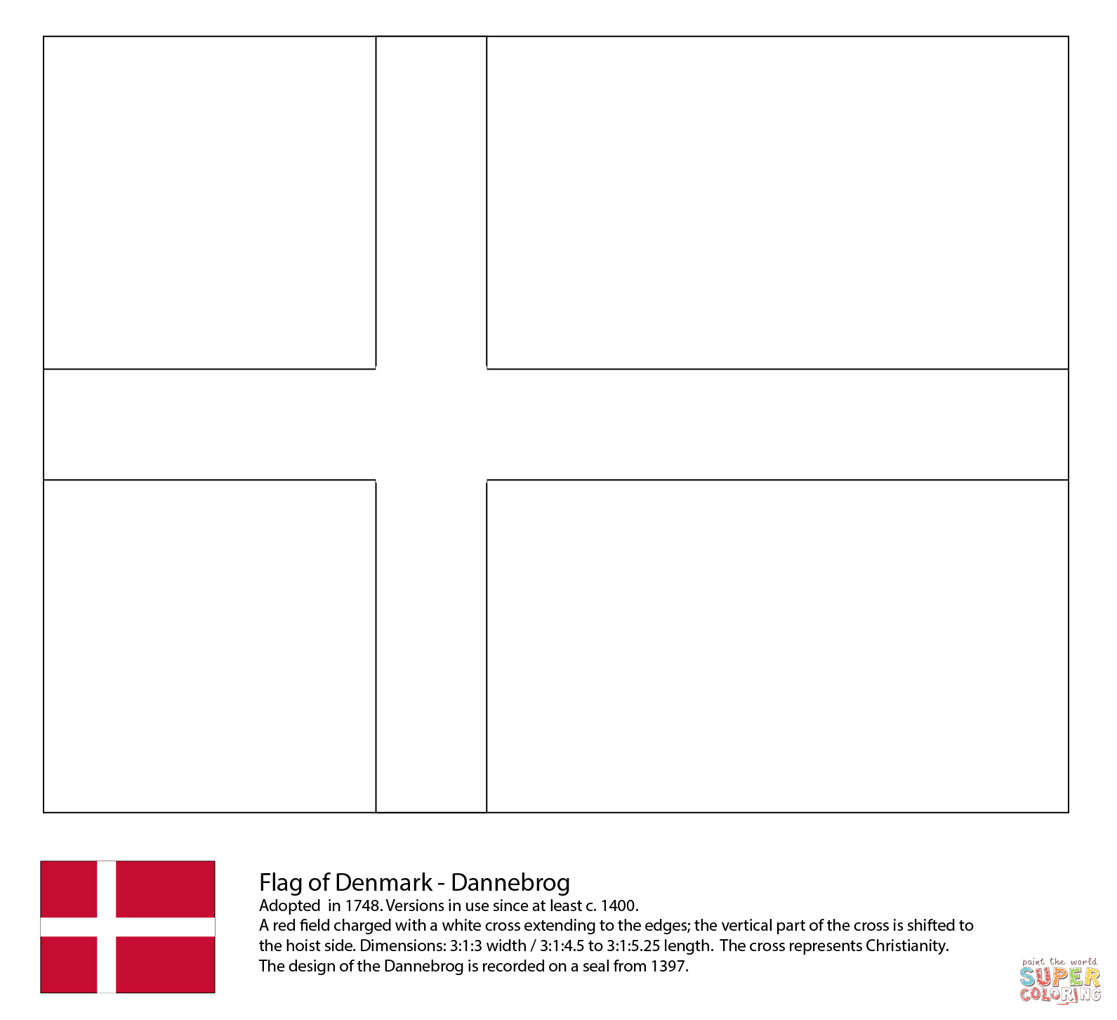Flag of Ireland coloring page | Free Printable Coloring Pages