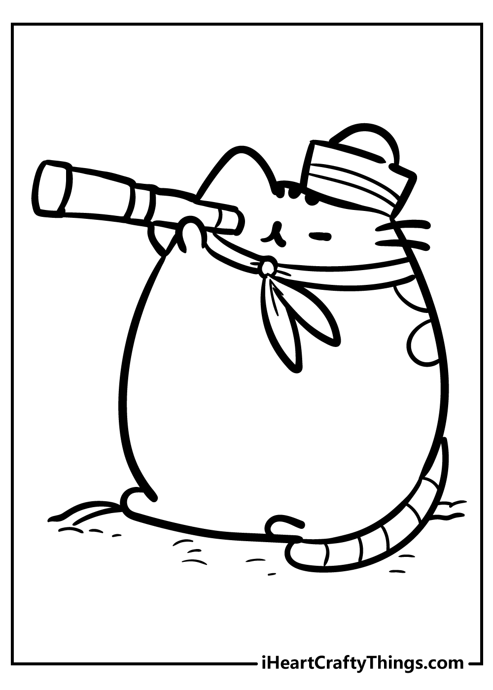 Pusheen Coloring Pages (100% Free Printables)