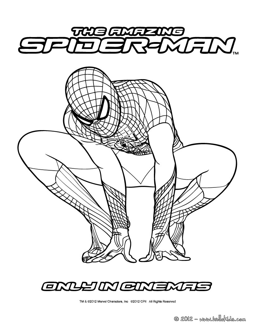 amazing spiderman online coloring pages ...