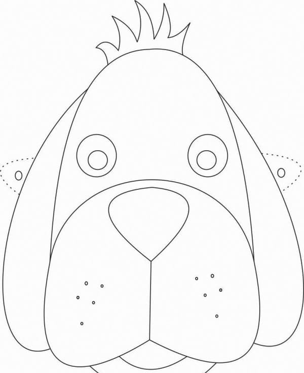 Halloween Dog Coloring Pages