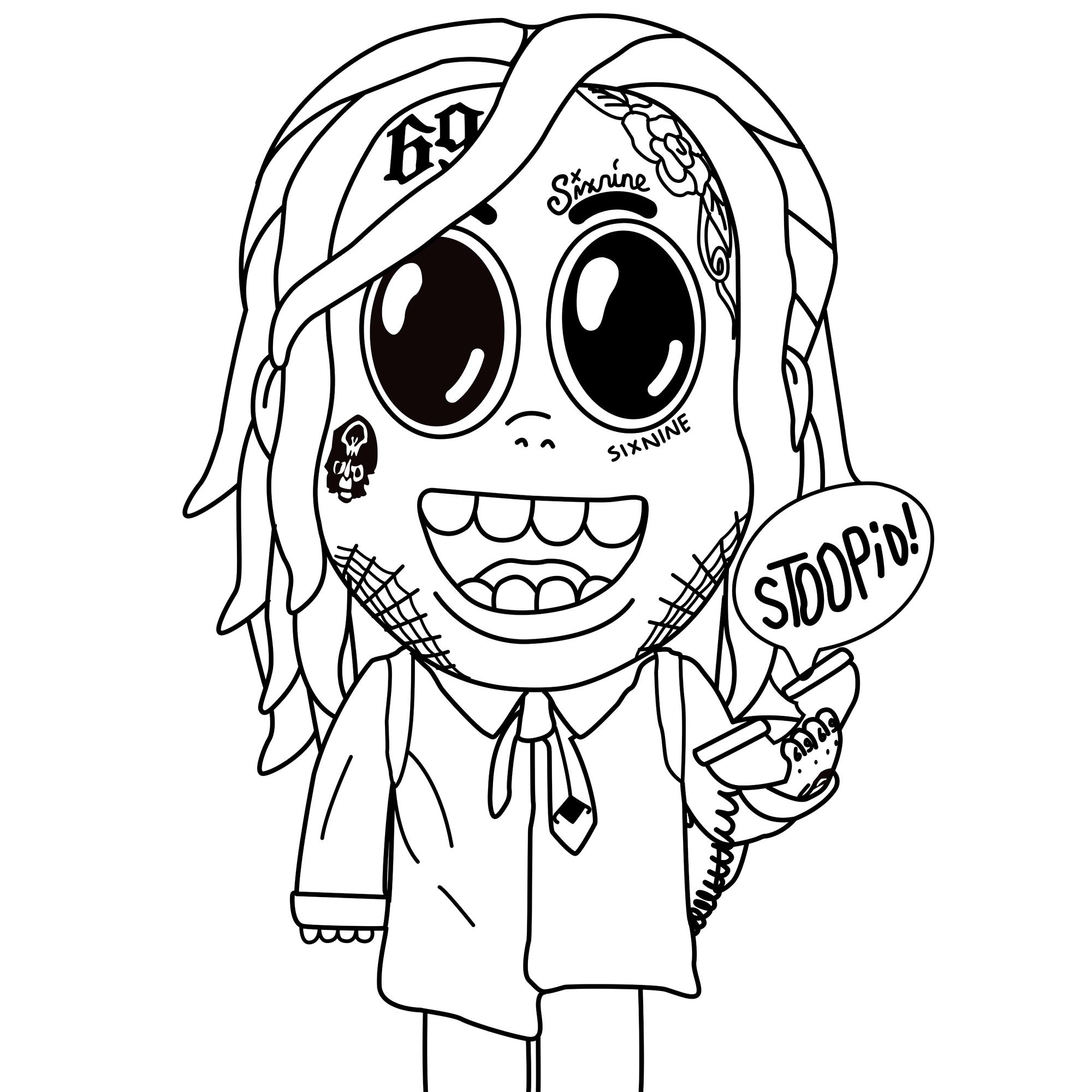 6ix9ine Coloring Book APK for Android Download