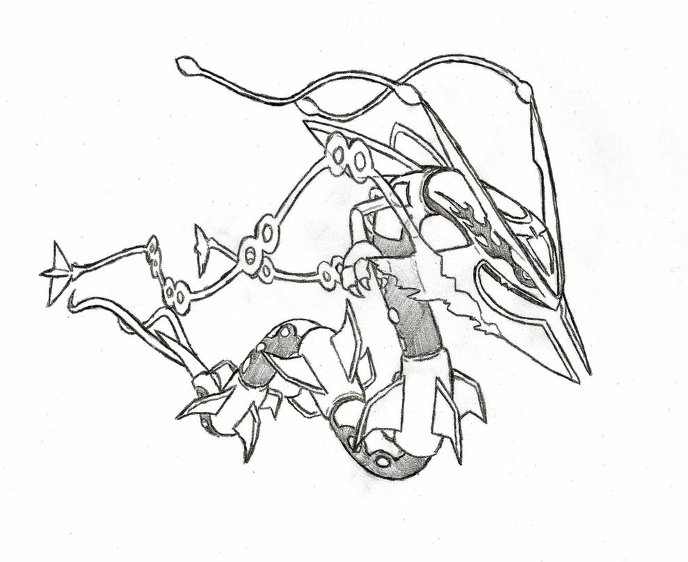 Pokemon Mega Rayquaza Coloring Pages Images Pokemon Images ...