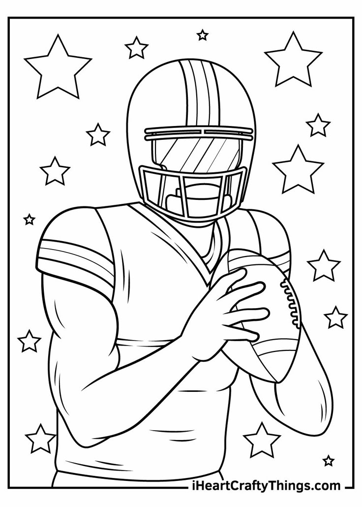 NFL Football Coloring Pages