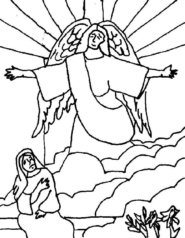 Drawing Angel #86508 (Characters) – Printable coloring pages