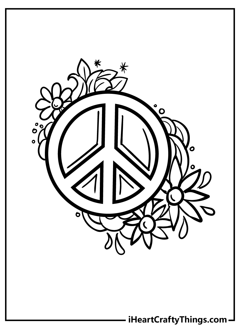 Printable Peace Coloring Pages (Updated 2023)