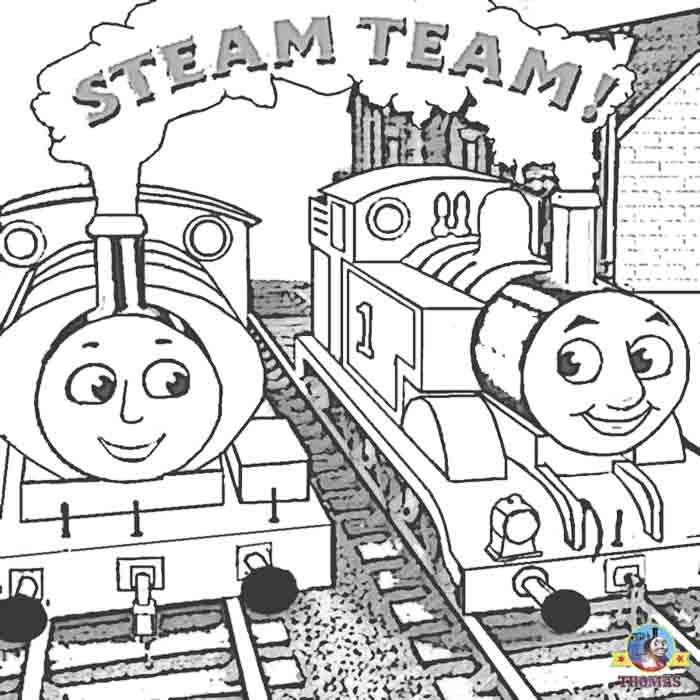 Free Printable Thomas The Train Coloring Pages | Trains party ...