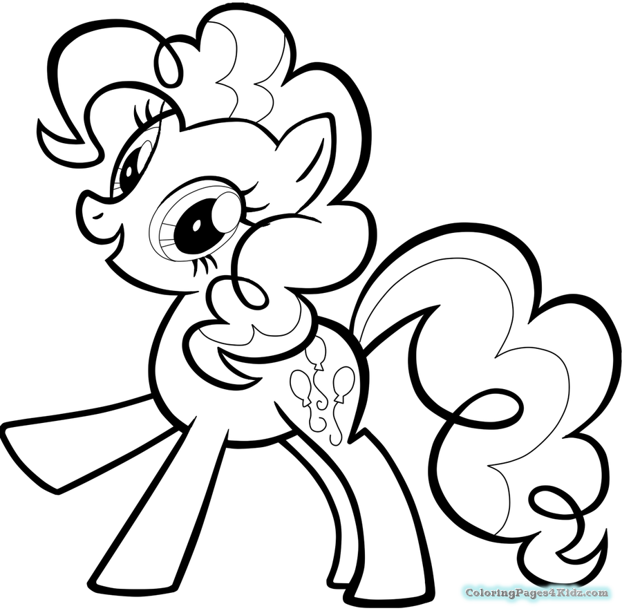 My Little Pony Coloring Pages Pinkie Pie | My little pony ...