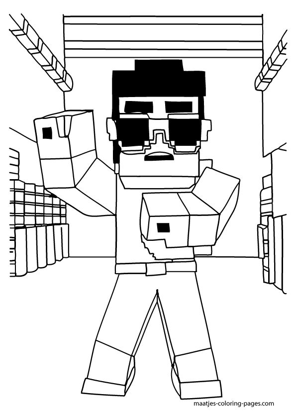 1000+ images about Minecraft coloring pages on Pinterest ...
