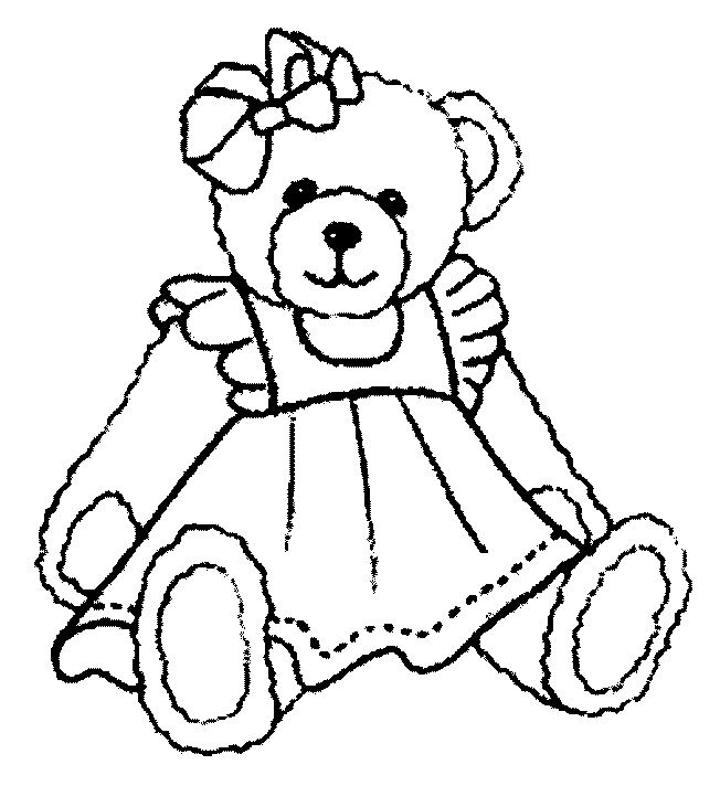 Printable Teddy Bear Coloring Pages | Coloring Me