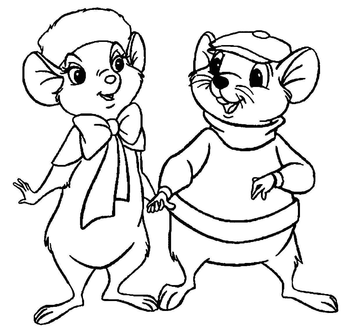 The Rescuers Coloring Pages | Animal coloring pages, Coloring pages, Disney  coloring pages