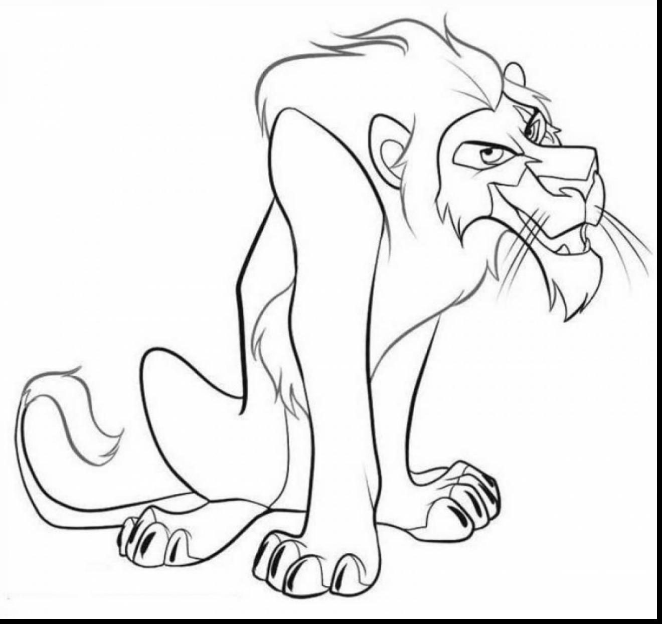 Tremendous Lion King Coloring Pages Online Picture Inspirations Best Free  Scar Design Printable – Slavyanka