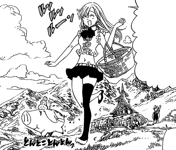 38+ images for 'Elizabeth 7 Deadly Sins Coloring Pages'