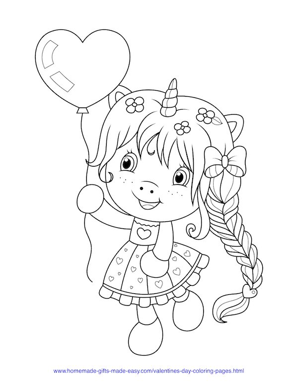 40+ Valentine's Day Coloring Pages PDF Printables
