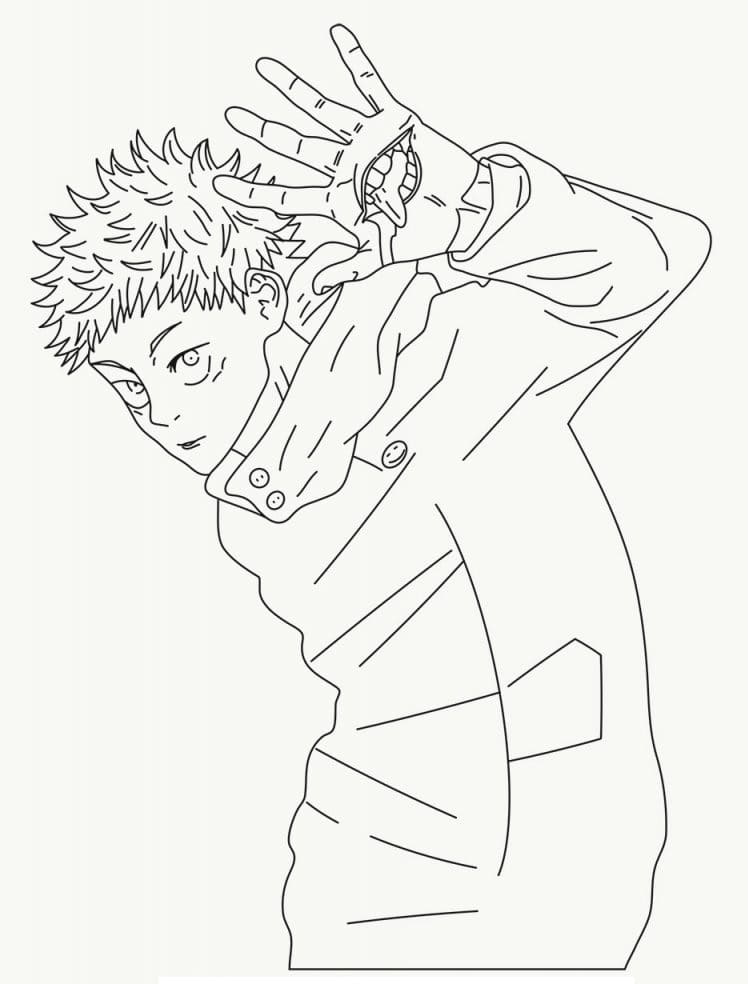 Jujutsu Kaisen Coloring Pages - Free Printable Coloring Pages for Kids