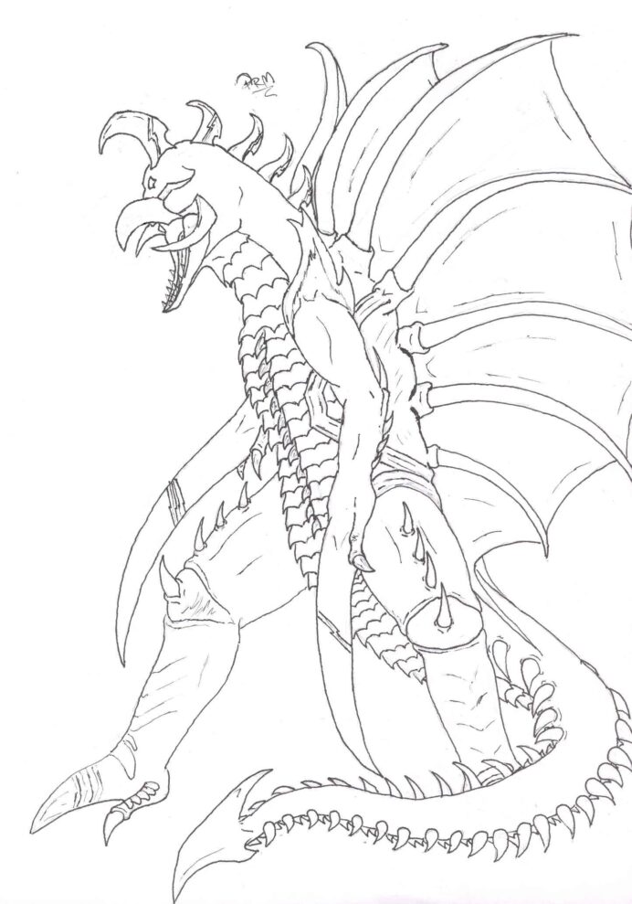 King Ghidorah Godzilla Coloring Pages : The Best Free Mothra Coloring Page  Images Download From 14 Free Coloring Pages Of Mothra At Getdrawings