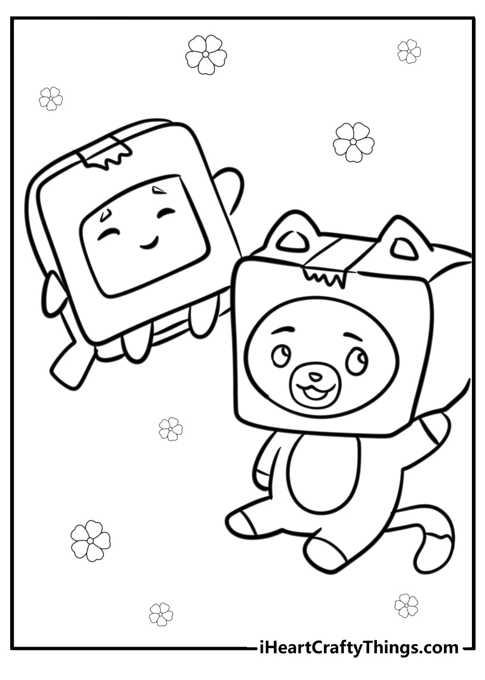 20 New LankyBox Coloring Pages (100 ...