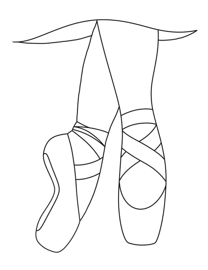 Free Ballet Coloring Pages! ⋆ The ...