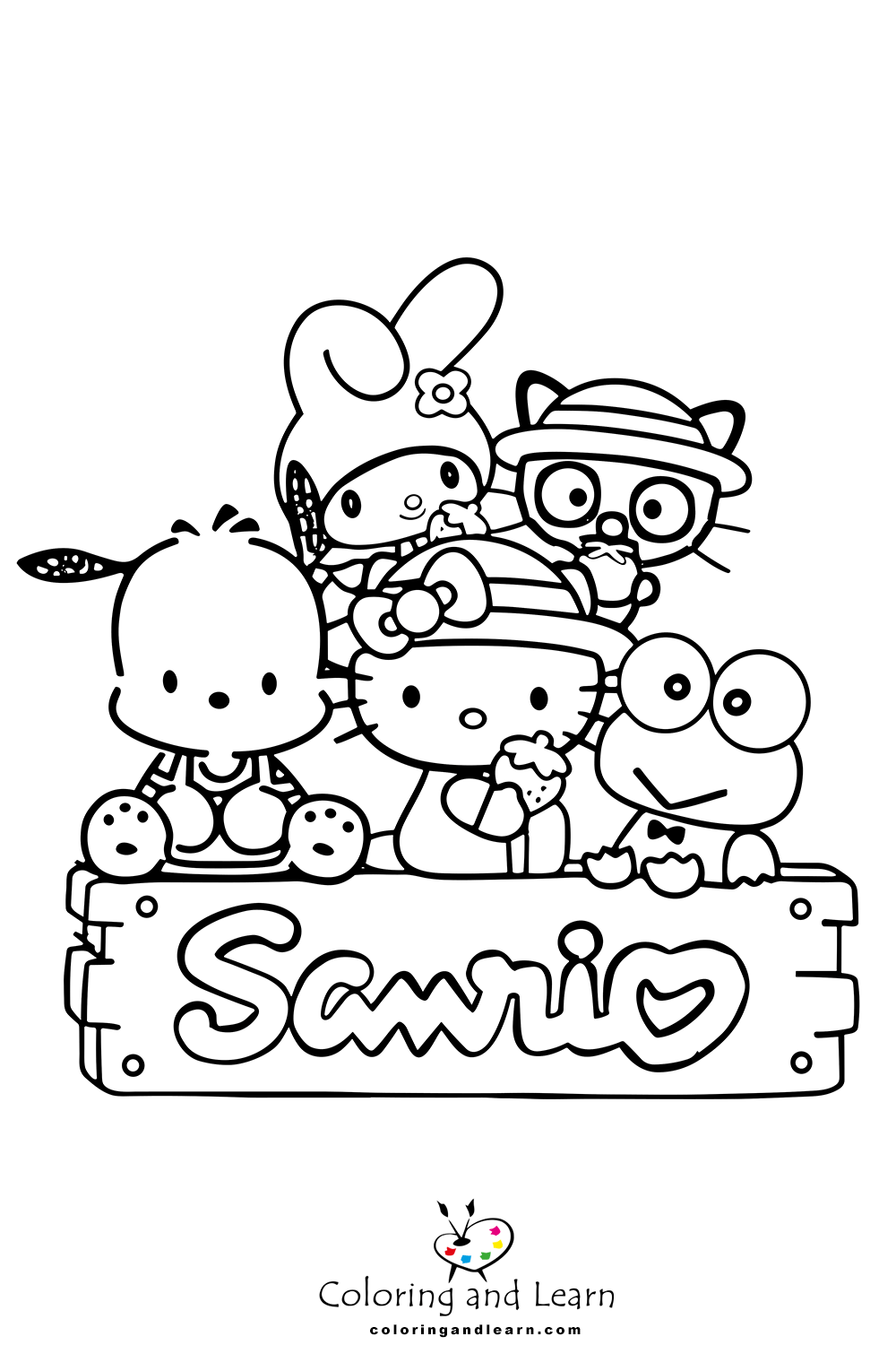 Sanrio Coloring Pages (2023) - Coloring and Learn