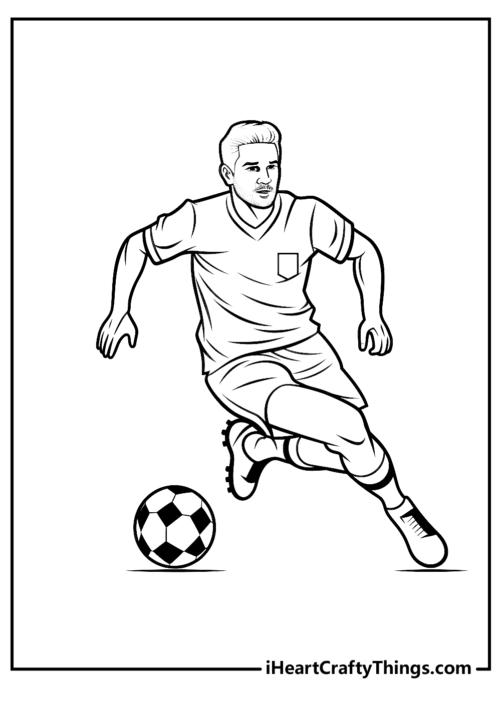 Soccer Coloring Pages (100% Free ...