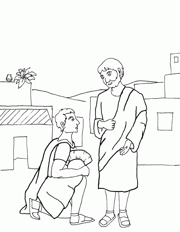 Free Jesus Heals Coloring Page, Download Free Jesus Heals Coloring Page png  images, Free ClipArts on Clipart Library