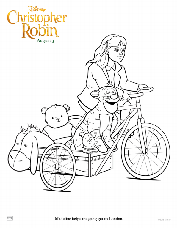 Christopher Robin Coloring Pages ...