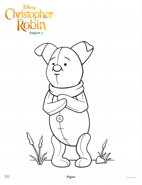 Christopher Robin Coloring Pages ...