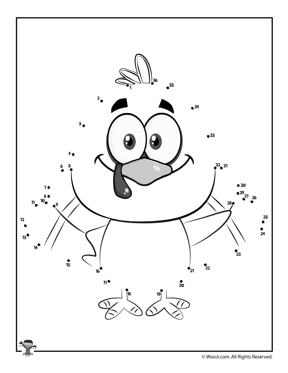 Printable Thanksgiving Activity Pages and Coloring Pages | Woo! Jr ...