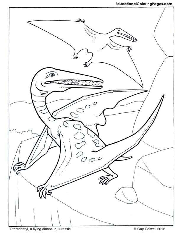 Dinosaurs Coloring Pages free For Kids