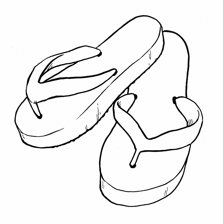 Shoes Coloring Pages - Best Coloring ...