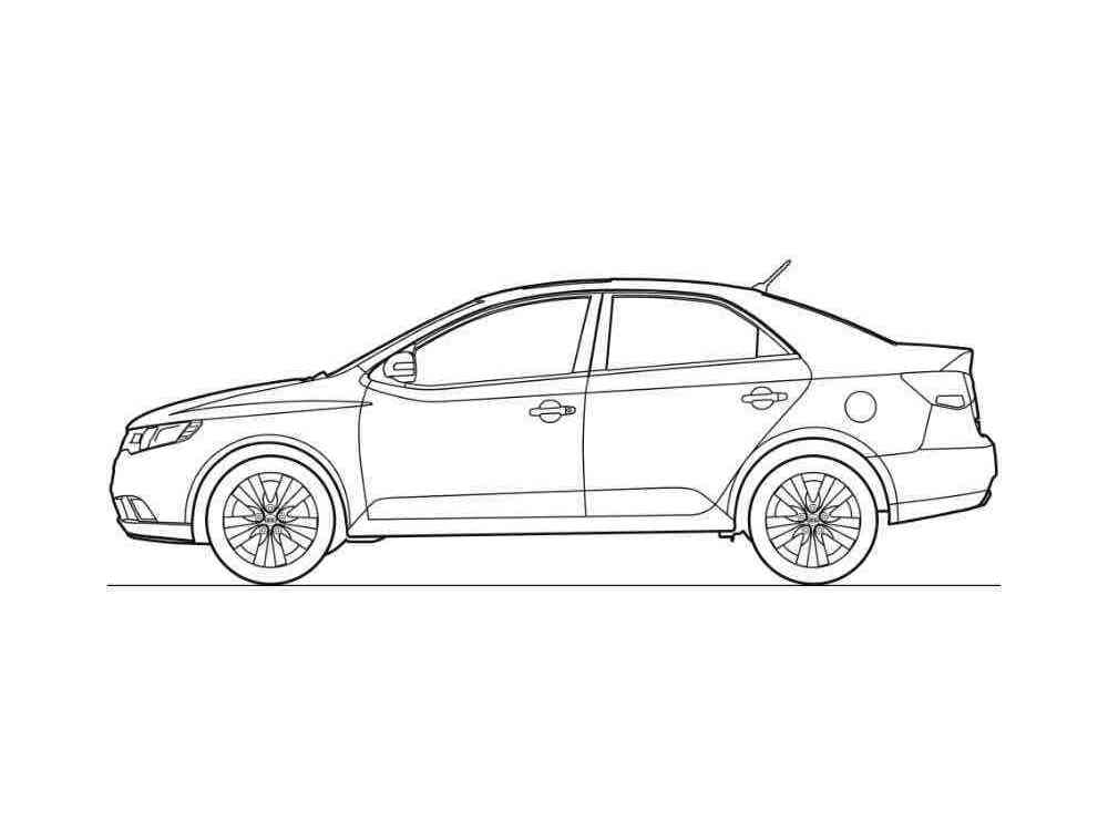 Kia coloring pages. Free Printable Kia coloring pages.