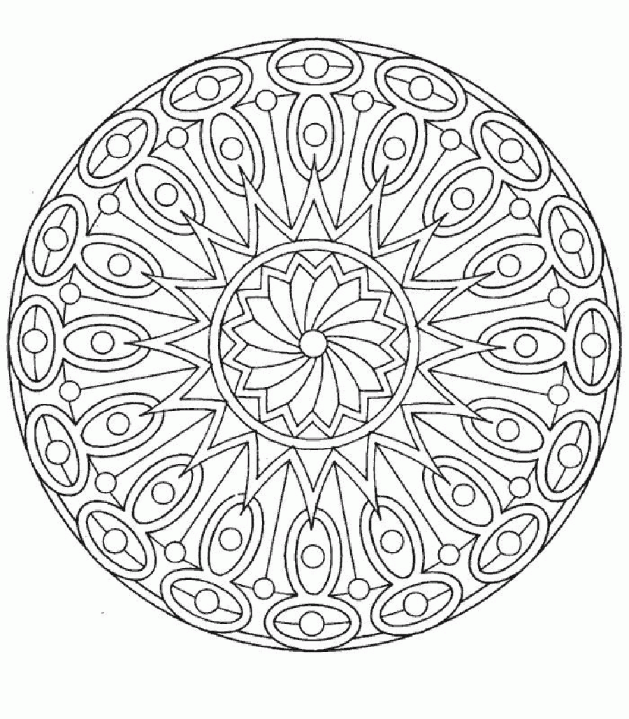 Abstract 8 Coloring Page - Free Printable Coloring Pages for Kids