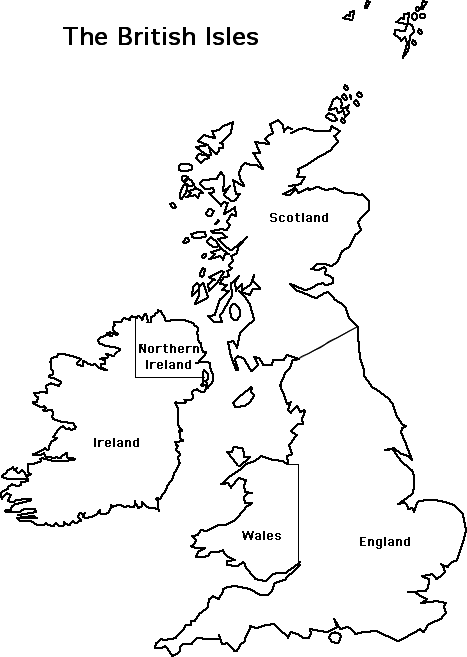 map of the british isles if it was colonised by Europeans : r/Maps