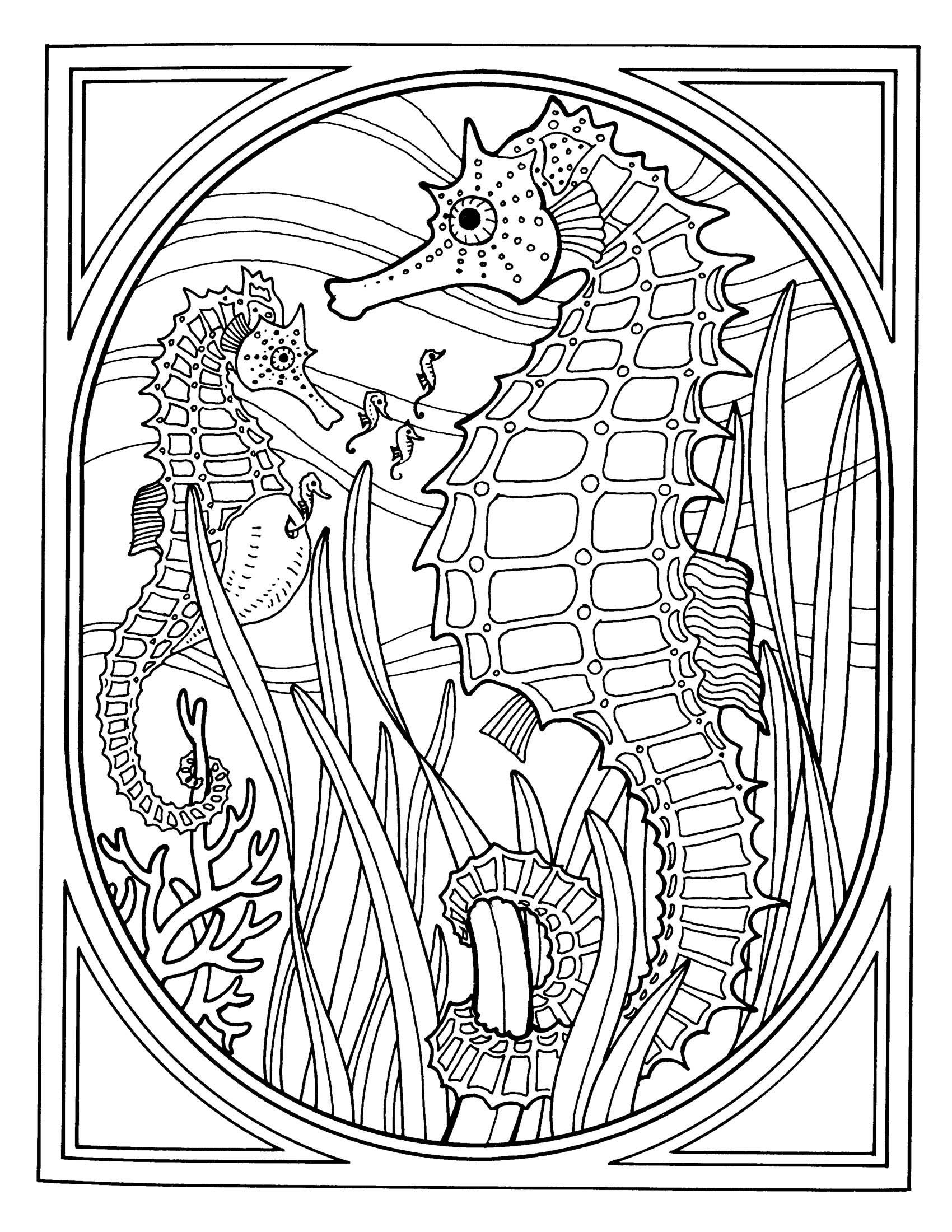 Coloring Pages: Adult Coloring Pages Rosette Intricate Patterns ...