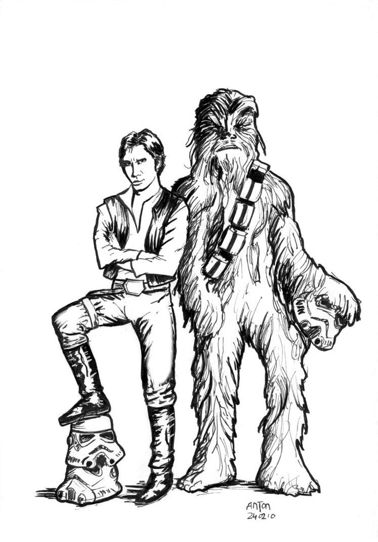 6 Pics of Chewbacca Star Wars Coloring Pages - Star Wars Coloring ...