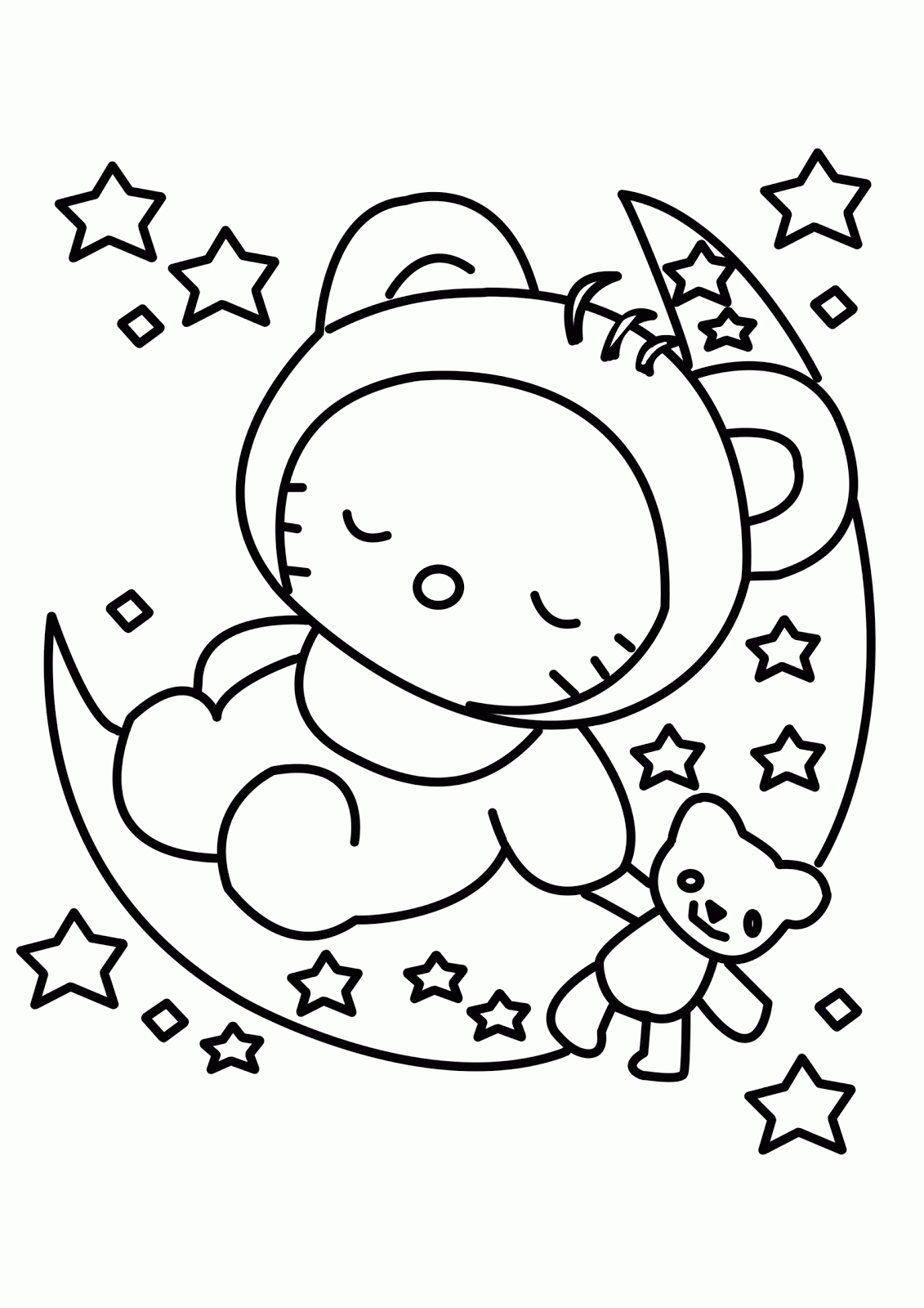 Baby Animal Coloring Pages Online Baby Coloring Pages Free ...