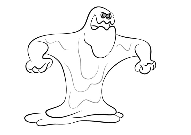 Mudman from Atomic Puppet Coloring Page - Free Printable Coloring Pages for  Kids