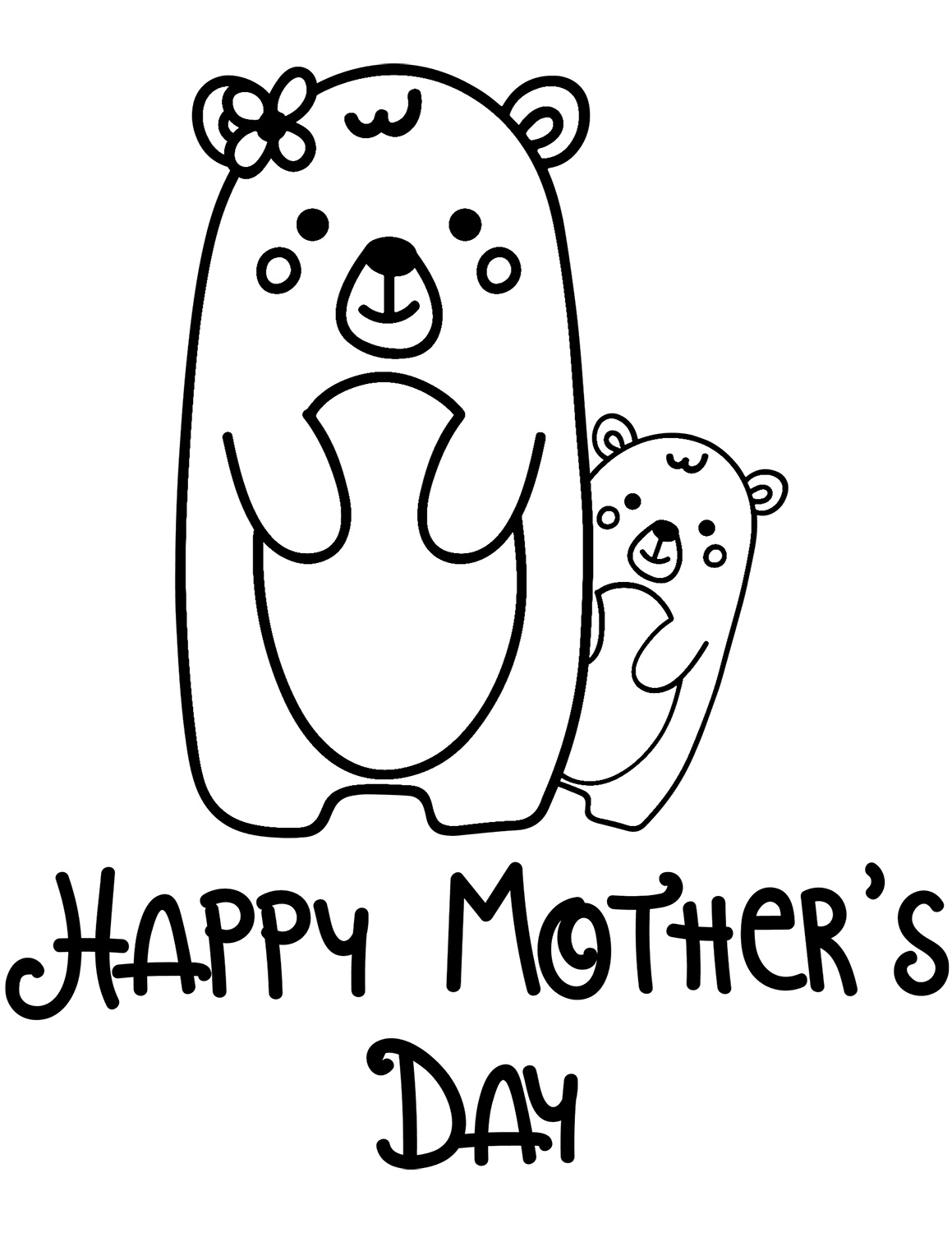 30 Free Printable Mother's Day Coloring Pages