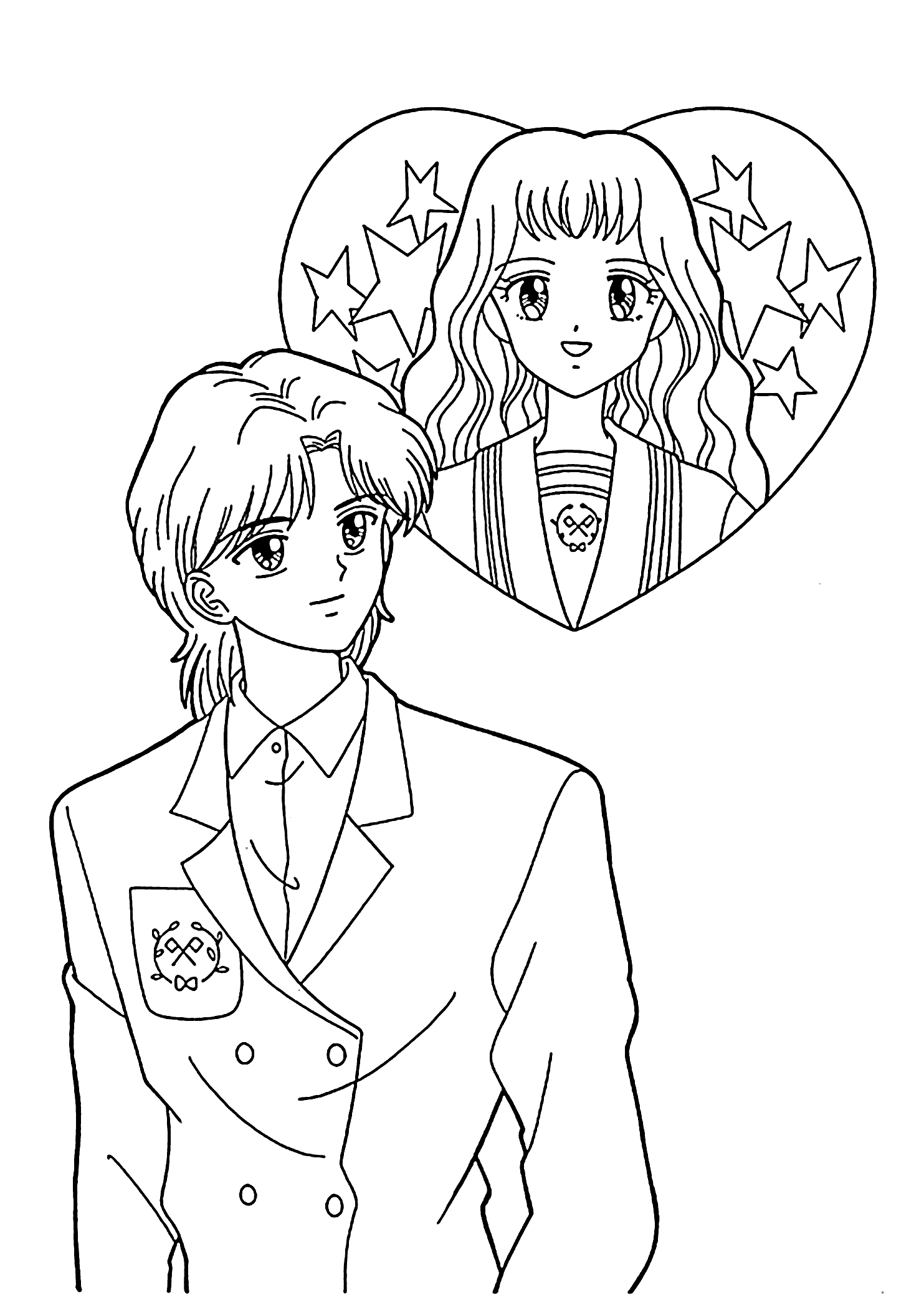 Coloring Pages For Girls Marmalade Boy Coloring Pages Free Love ...