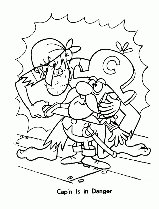 KW Monsters Blog of Evil: CAP'N CRUNCH COLORING BOOK