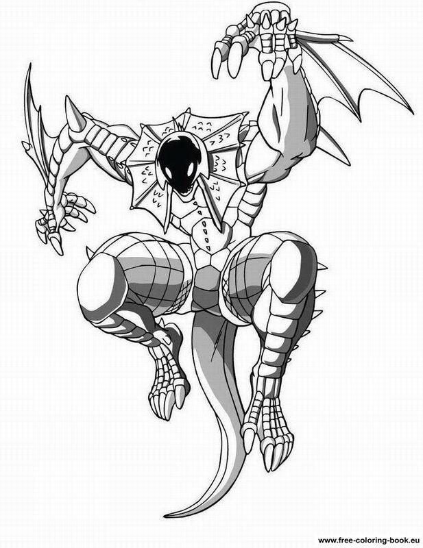 Coloring pages Bakugan Battle Brawlers - Printable Coloring Pages 