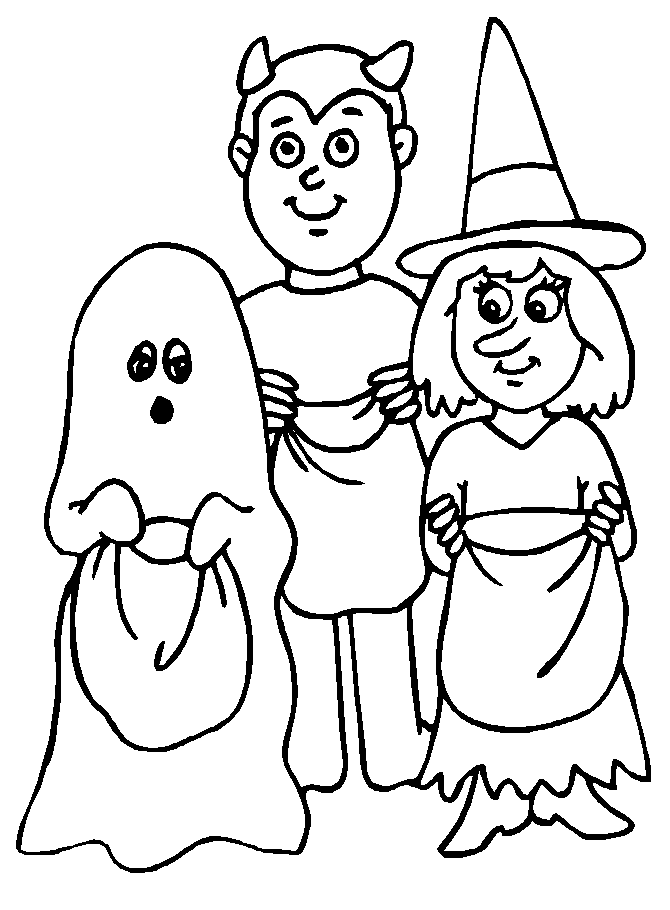 Halloween Coloring Pages - Coloringpages1001.