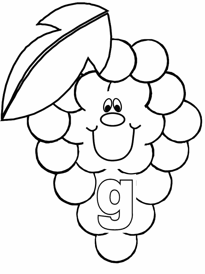 Alphabet # G Coloring Pages & Coloring Book