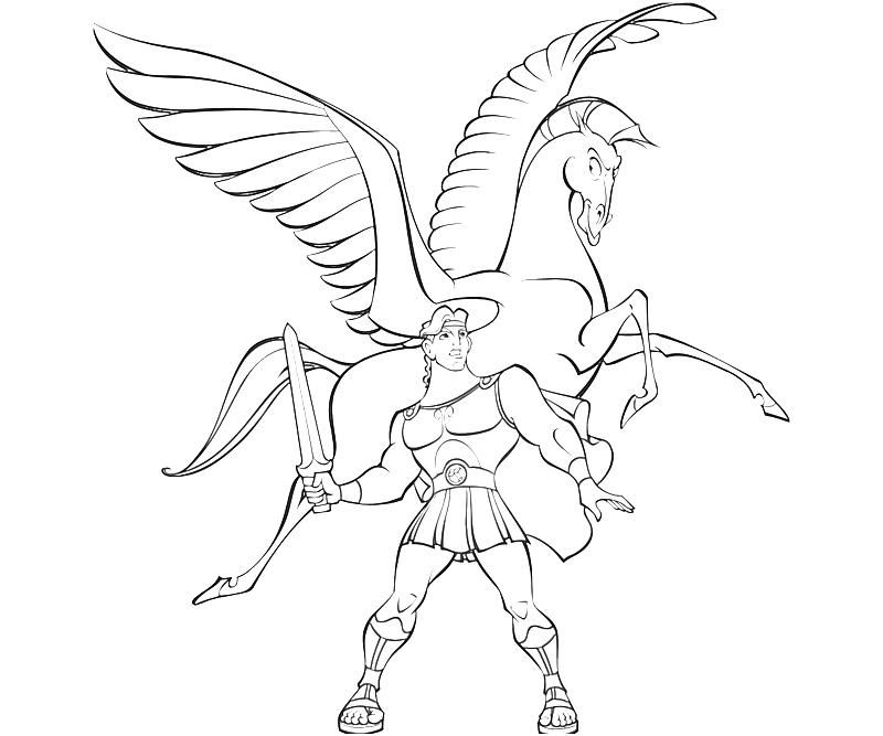 Pegasus Coloring Page - Free Coloring Pages For KidsFree Coloring 