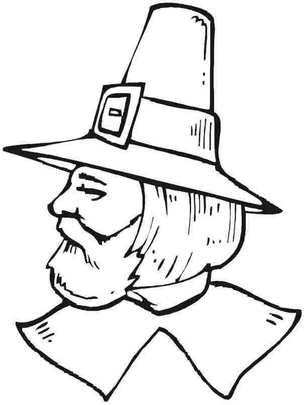 Pilgrims Coloring Pages