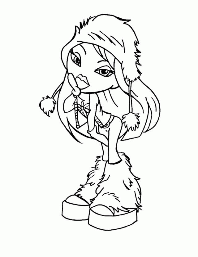 Bratz Fashion Coloring Pages Sgmpohio 161819 Coloring Pages Bratz