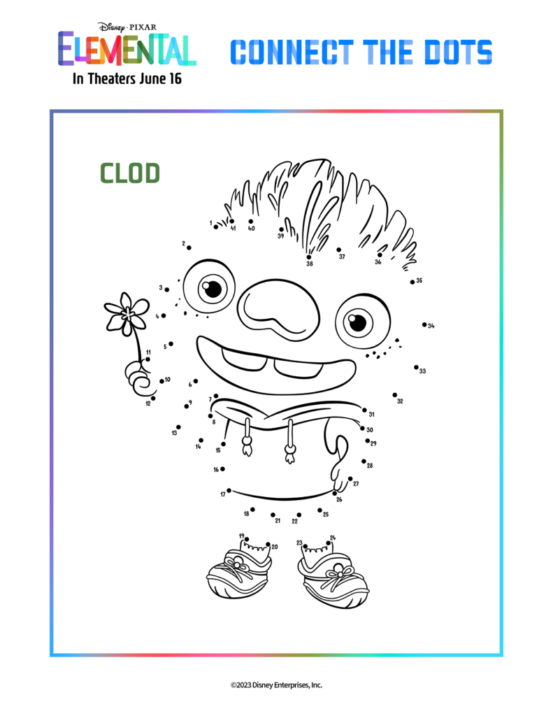 ELEMENTAL Disney Coloring Pages ...