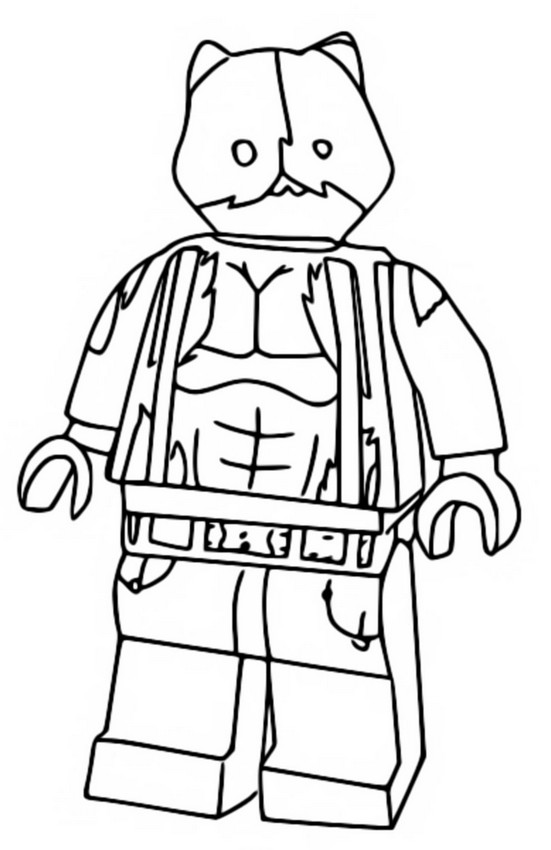 Coloring Pages Fortnite Lego