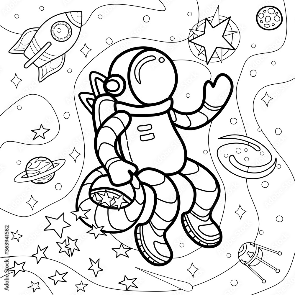 Coloring page Antistress, for children ...